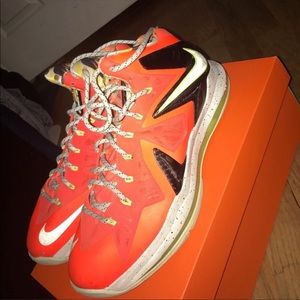 Nike LeBron X Elite Total Crimson